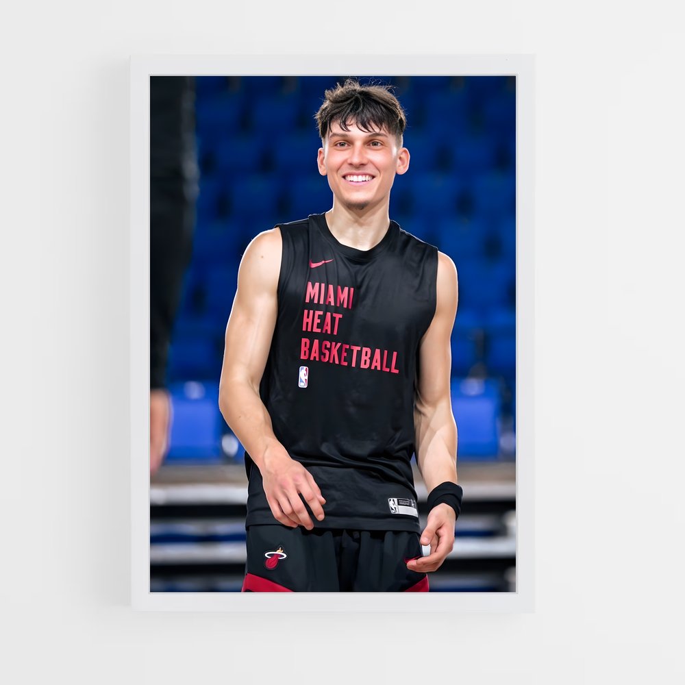 Poster Tyler herro – affiche Basketball (vue 3)